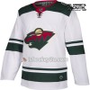 Børn NHL Minnesota Wild Trøje Blank Adidas Hvid Authentic